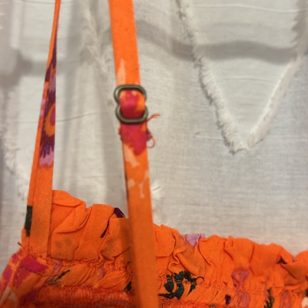 Darling floral Anthropologie maxi dress size Large. NWT - Picture 4 of 8
